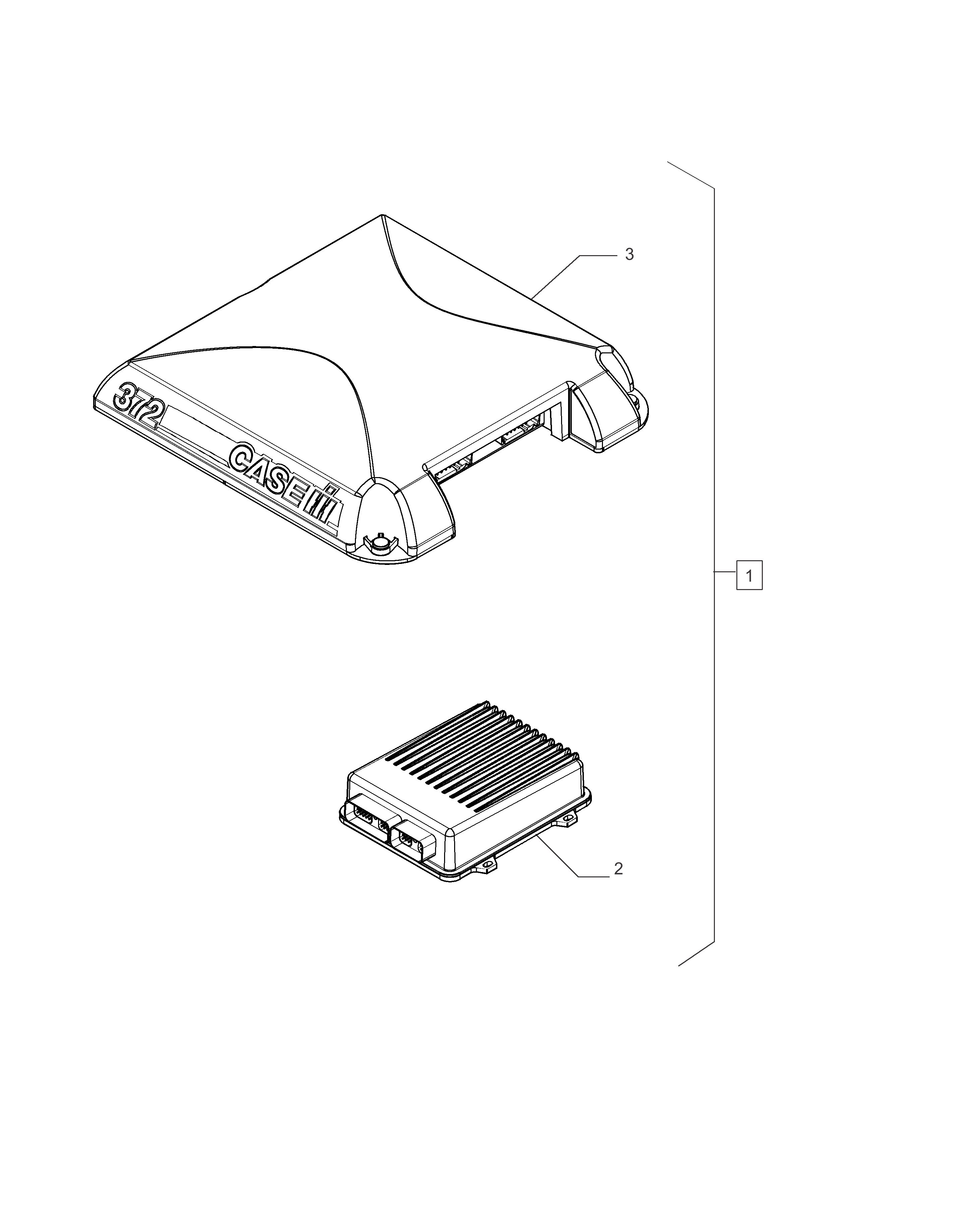 Kit, Controlador Nav E Afs 372 | Case IH | E-commerce CNH Industrial